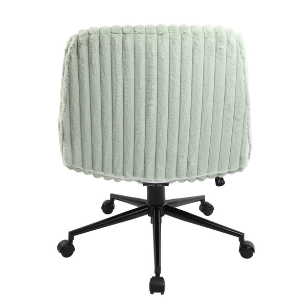 Green and Black Adjustable Height Rolling Gaming Chair Homeroots Office