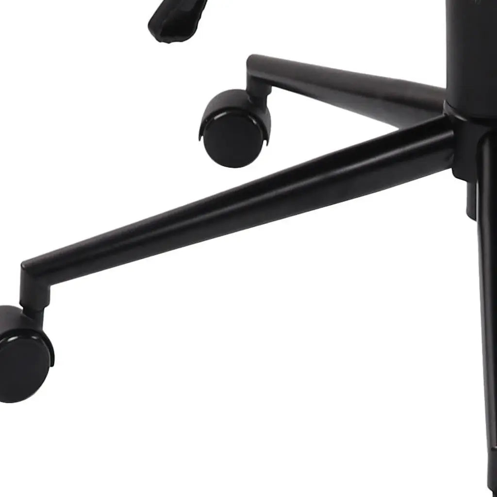 Green and Black Adjustable Height Rolling Gaming Chair Homeroots Office