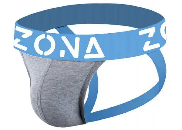 Grey Vibrant Jockstrap - Small Zona Mens Underwear