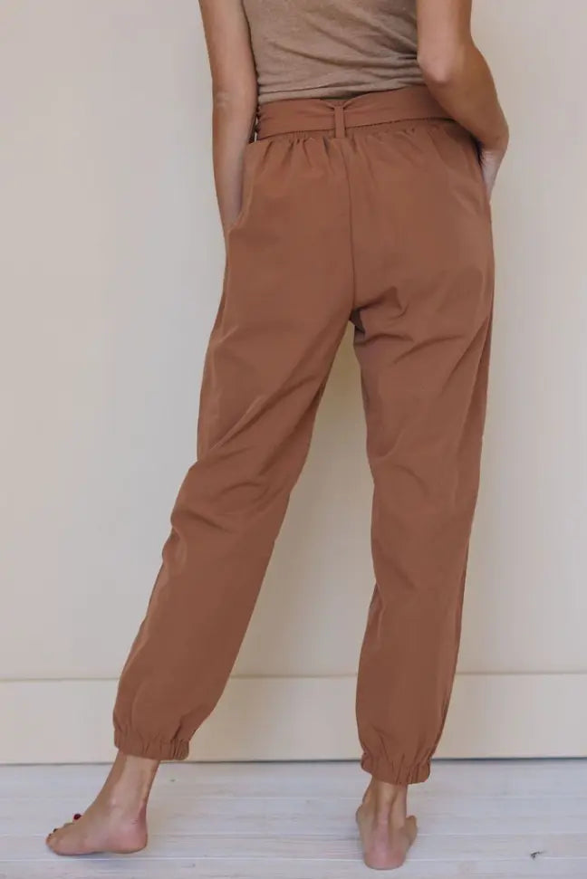 Ground Up Paperbag Pants Stay Warm in Style