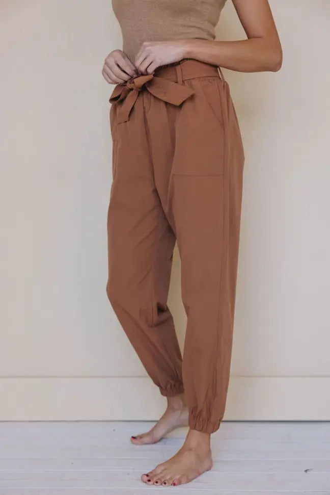 Ground Up Paperbag Pants Stay Warm in Style