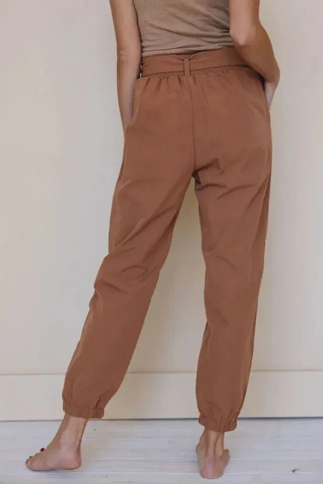 Ground Up Paperbag Pants Stay Warm in Style