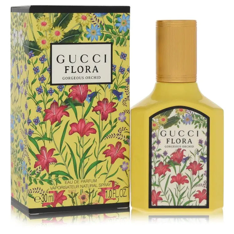 Gucci  Flora Gorgeous Orchid by Gucci Eau De Parfum Spray 1.0 oz for Women for Fragrances for Women Gucci
