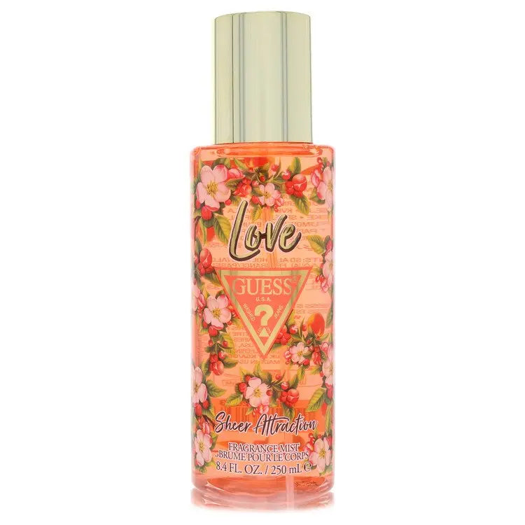 Guess  Guess Love Sheer Attraction by Guess Fragrance Mist 8.4 oz for Women for Fragrances for Women - GreatEagleInc
