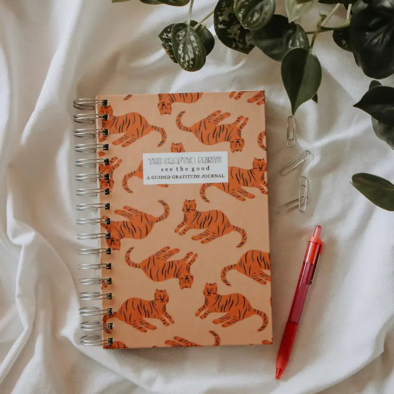 Guided Gratitude Journal - "See The Good" - Brave The Crafted Prints