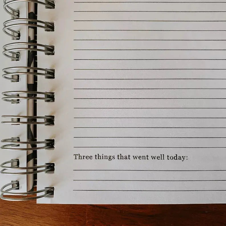 Guided Gratitude Journal - "See The Good" - Floral The Crafted Prints