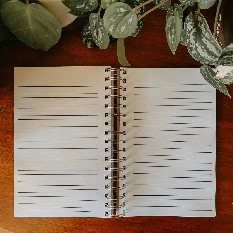 Guided Gratitude Journal - "See The Good" - Floral The Crafted Prints