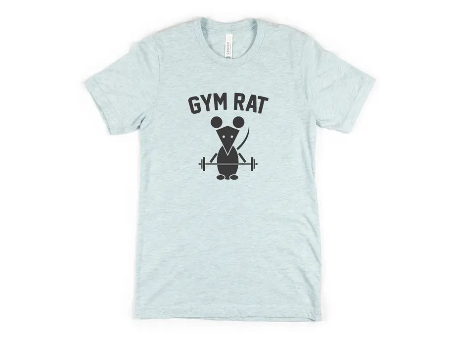 Gym Rat Funny Workout T-Shirt Stiles Tee