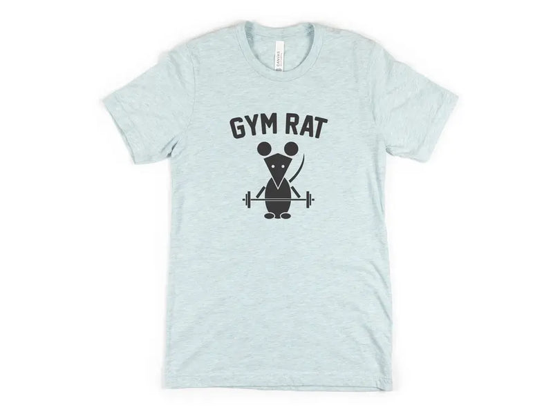 Gym Rat Funny Workout T-Shirt Stiles Tee