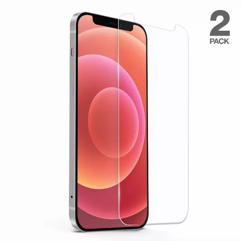 HD Tempered- Red Glass for iPhone 12 Mini - 2Pack Hypercel Corporation