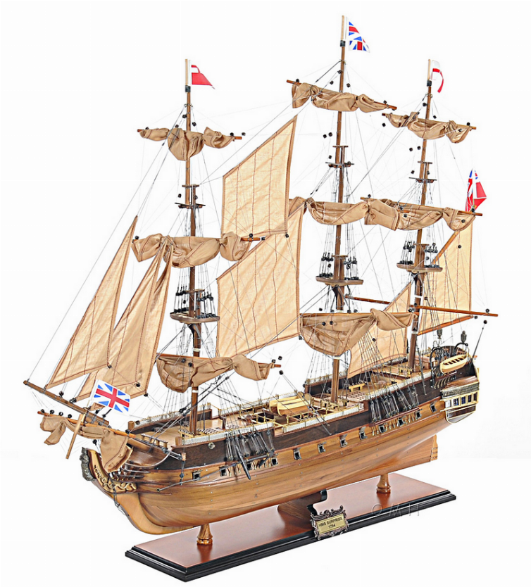 HMS Surprise Model Ship OMH USA