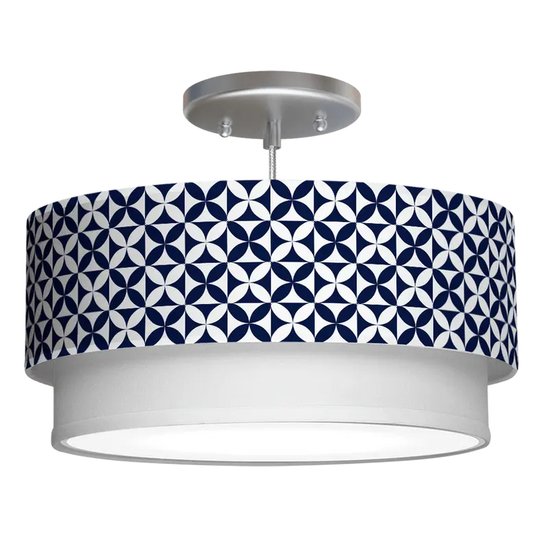 HOLLYWOOD TIERED DRUM PENDANT SBC-LTD