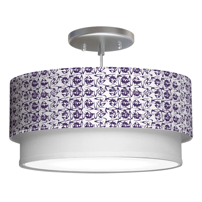 HOLLYWOOD TIERED DRUM PENDANT SBC-LTD