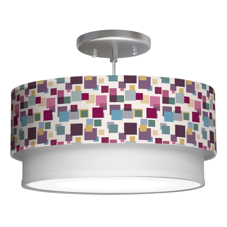 HOLLYWOOD TIERED DRUM PENDANT SBC-LTD