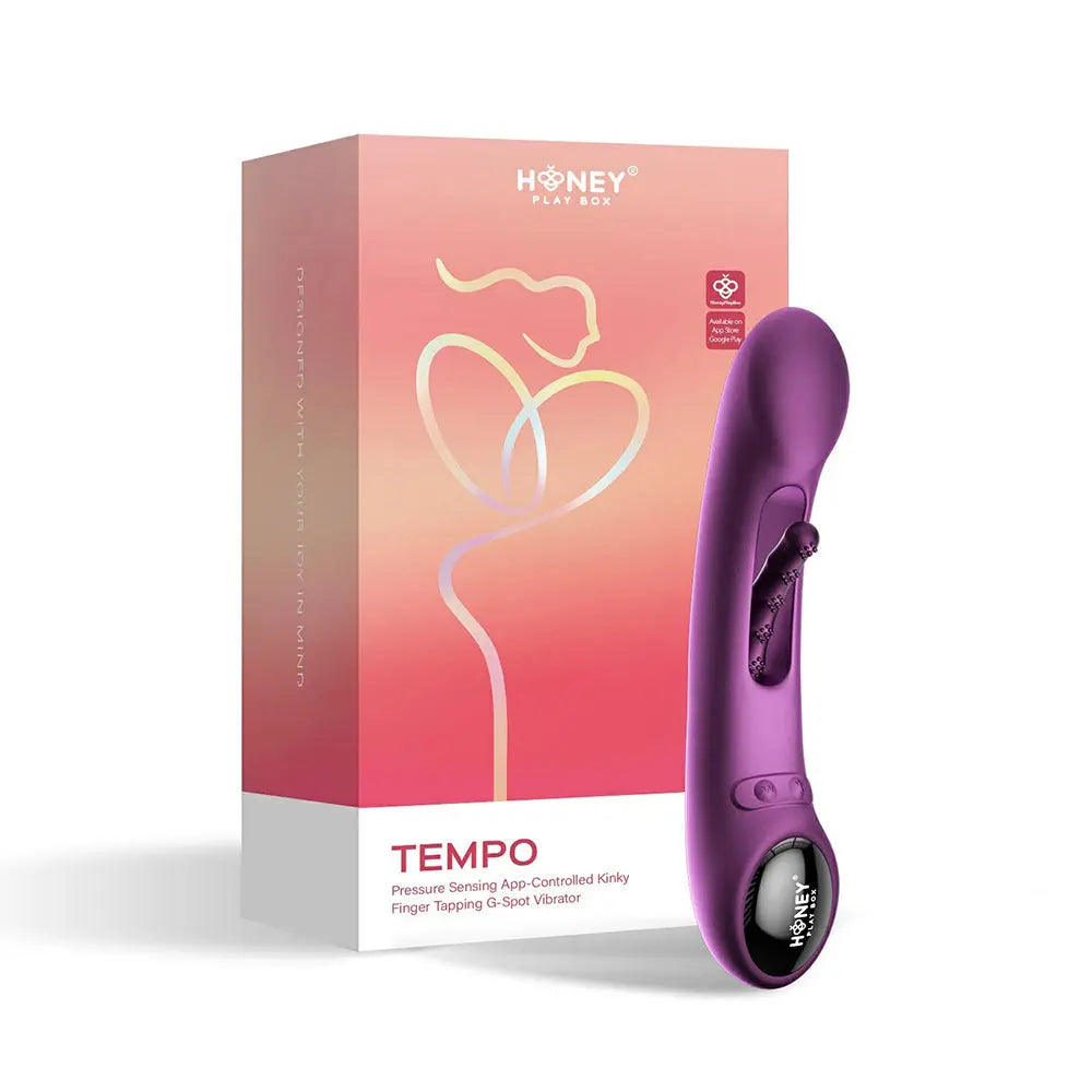 HPB Tempo PressSens App Tap G-Spot Pur Honey Play Box