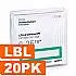 HPE LTO, Ultrium-6, 2.5TB/6.25TB, RW Custom Labeled, with cases Hewlett Packard Enterprise