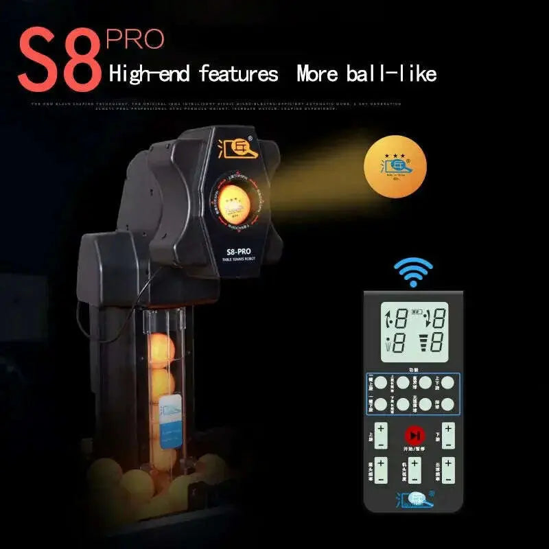 HUIPANG-S8-PRO-Table-Tennis-Robot-Machine-Easy-Assemble-Goods-for-Practice-Multi-functional-Recycle-balls-FreeDropship-334723968