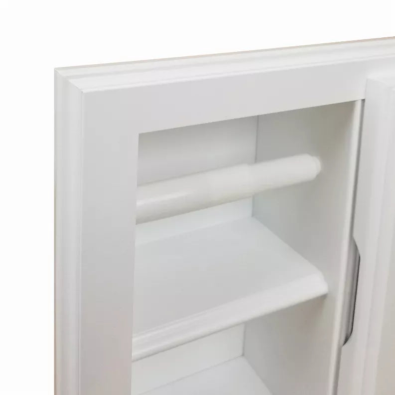 Haile Solid Wood Recessed Wood Toilet Paper Holder with Storage Cubby WG Wood Products, LLC