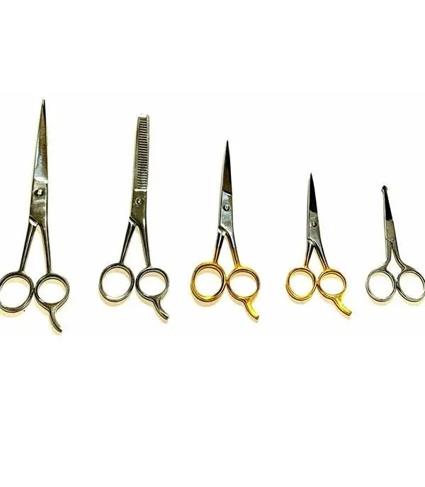 Hair Trimming Grooming Scissors Shears Set Kit Variety Pack Hashir Products