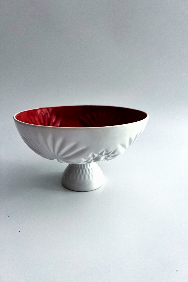 Hale Handmade Ceramic Footed Serving Bowl Monique Store