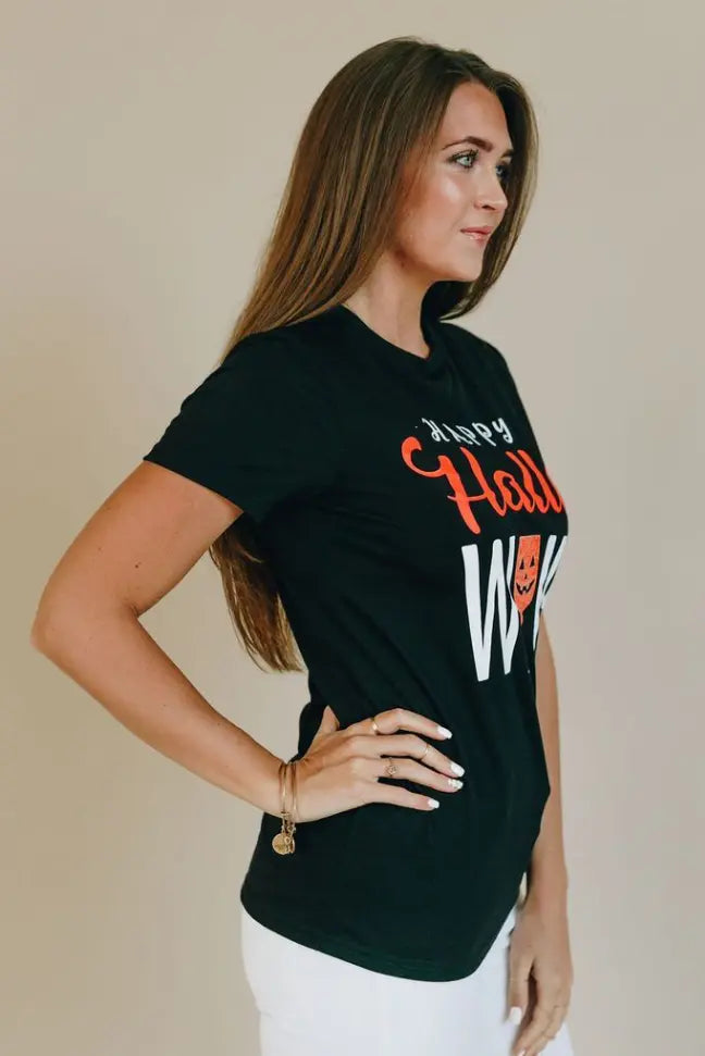 Halloween Graphic T's Stay Warm in Style