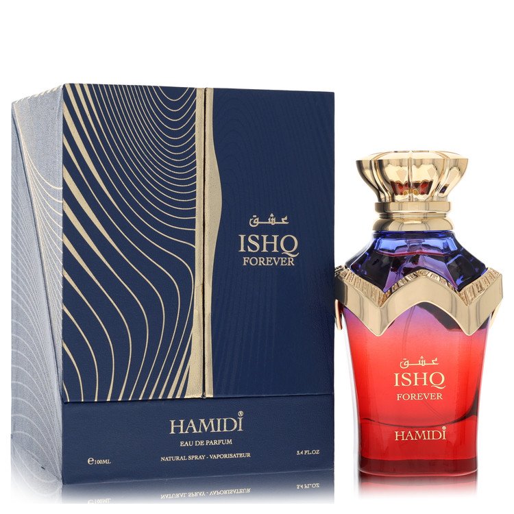 Hamidi  Hamidi Ishq Forever by Hamidi Eau De Parfum Spray 3.4 oz for Women for Fragrances for Women Hamidi