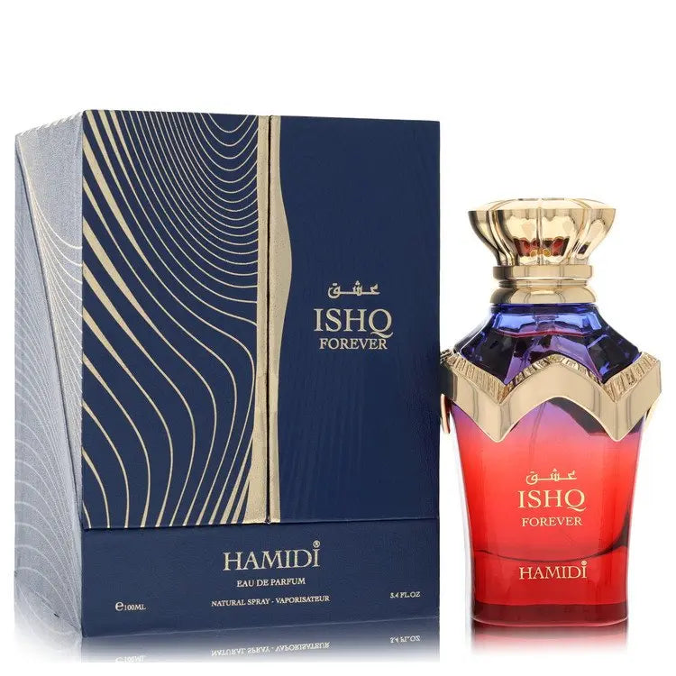 Hamidi  Hamidi Ishq Forever by Hamidi Eau De Parfum Spray 3.4 oz for Women for Fragrances for Women Hamidi