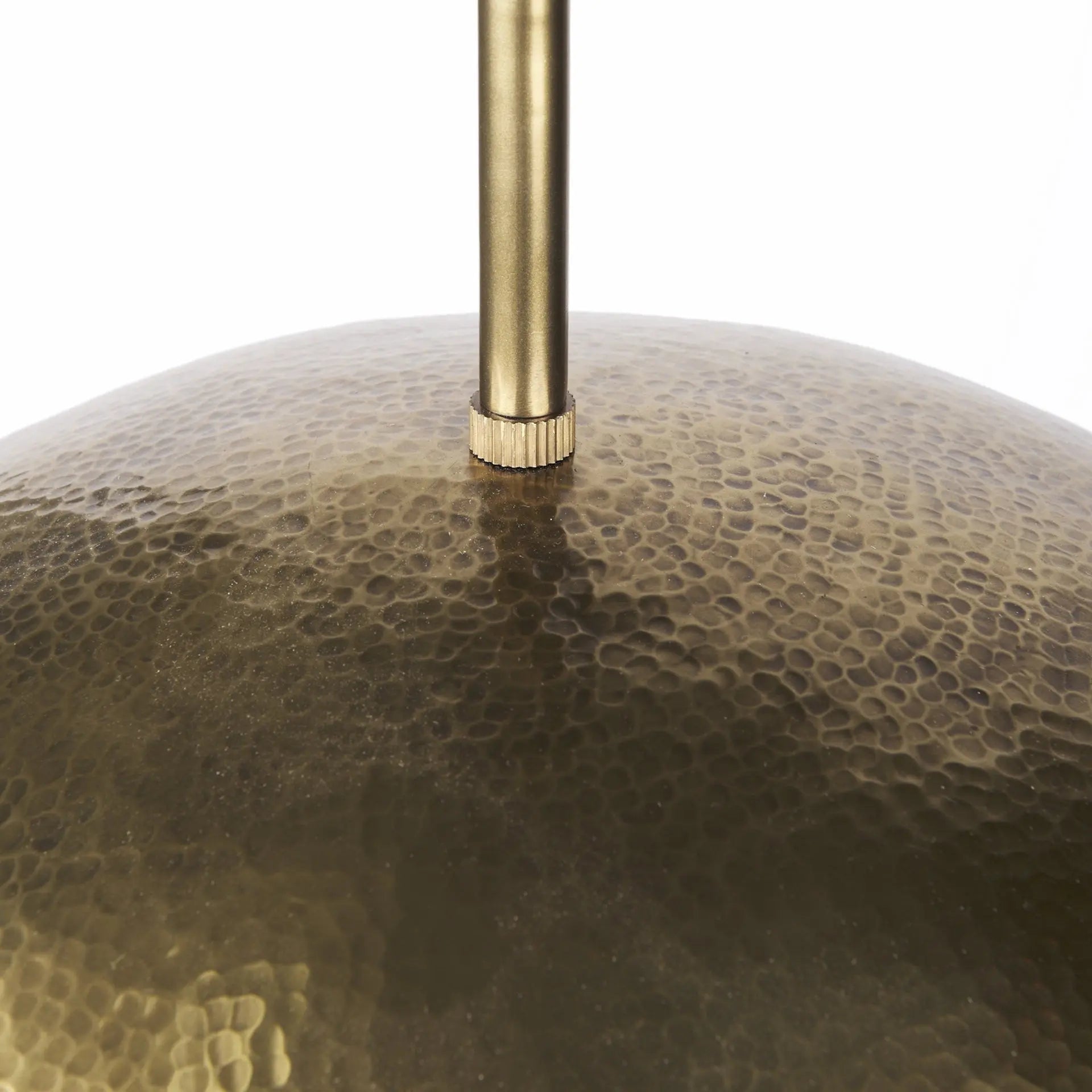 Hammered Gold Metal Hanging Pendant Light Homeroots Lighting