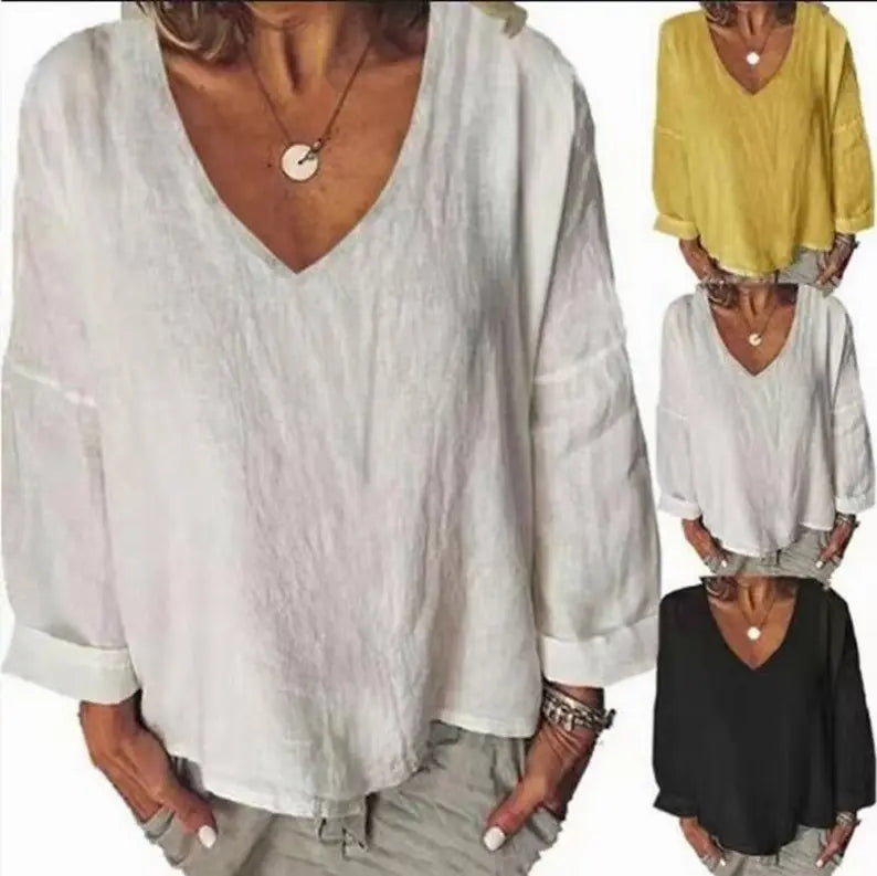 Handmade- 100% Linen Simple Top Pawsome Pet