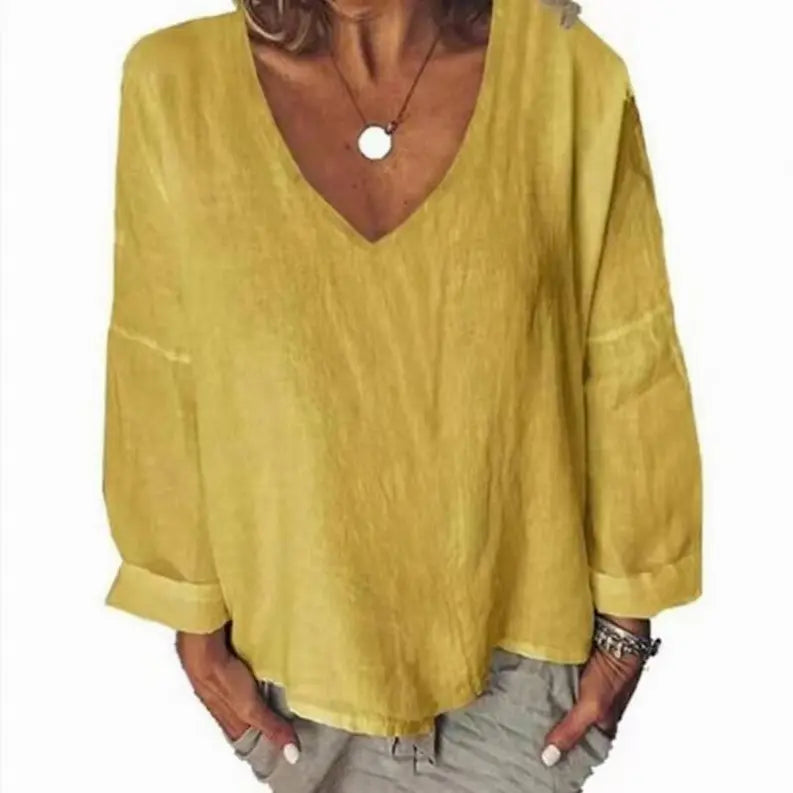 Handmade- 100% Linen Simple Top Pawsome Pet