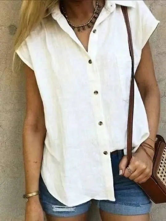 Handmade- 100% Linen Vest Pawsome Pet