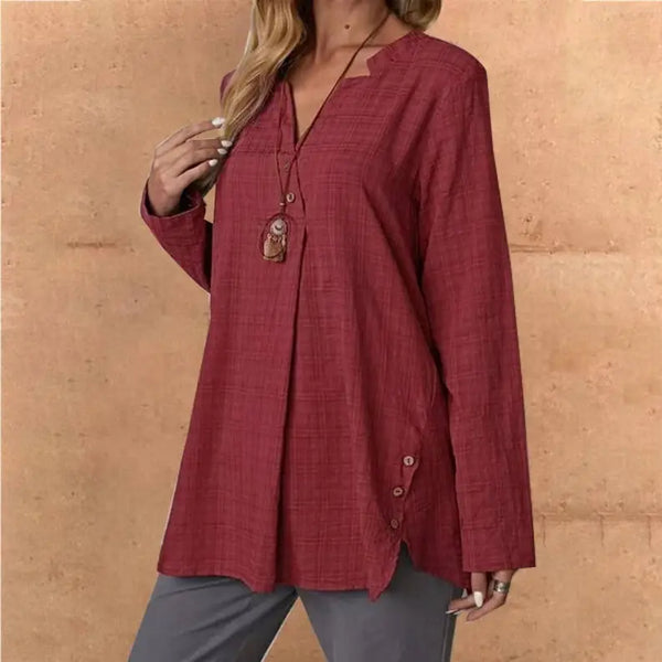 Handmade Dress - 100% Linen Fall Button Top Pawsome Pet
