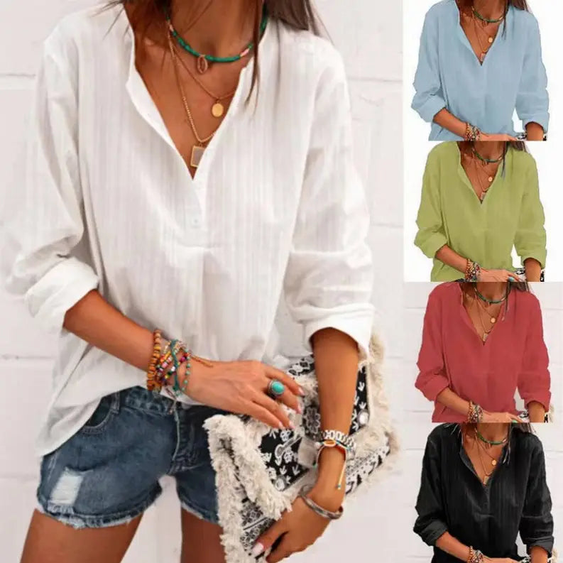 Handmade Dress - 100% Linen White Shirt Pawsome Pet