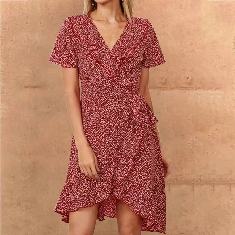 Handmade Dress - Own Design Wrap Dress Pawsome Pet