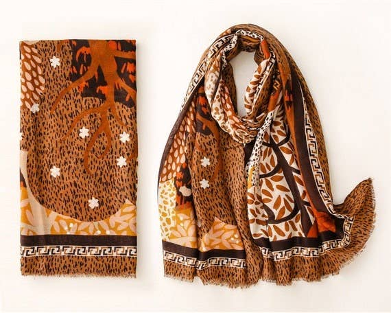 Handmade  Extra Soft Cotton-Feel Scarves Gift Pawsome Pet