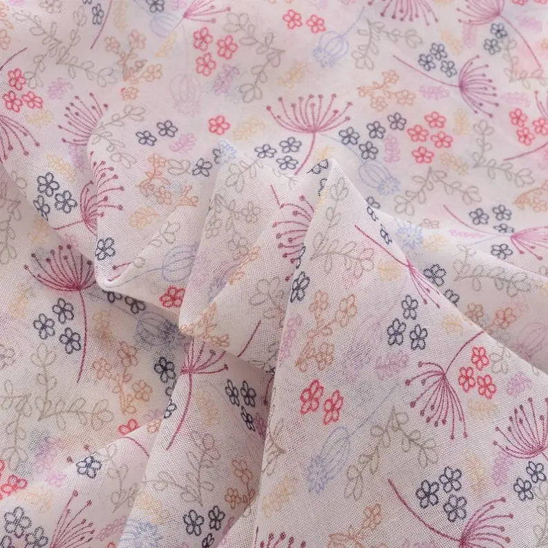 Handmade  Soft Voile Fall Scarf Pawsome Pet