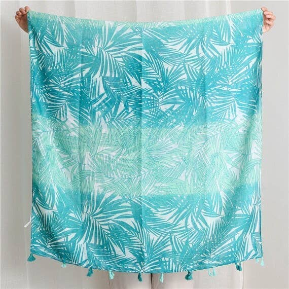 Handmade Turquoise  Leaves  Bohemian Scarves Pawsome Pet
