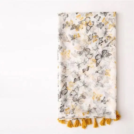 Handmade  Voile Scarves, Gypsy hair Wrap Boho Pawsome Pet