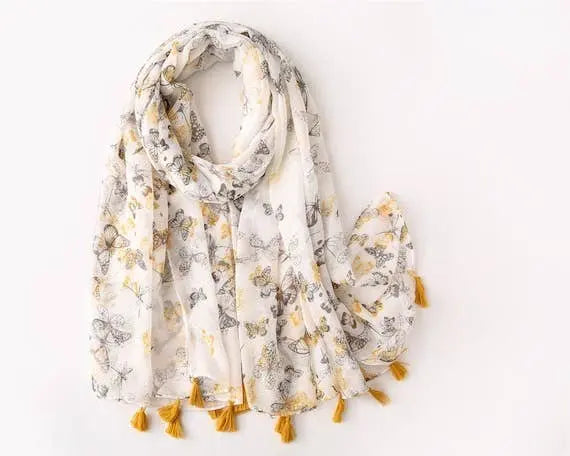 Handmade  Voile Scarves, Gypsy hair Wrap Boho Pawsome Pet