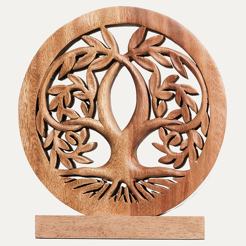 Handmade Wooden Sculpture Decozen
