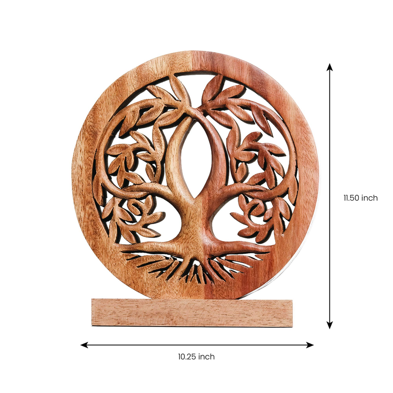 Handmade Wooden Sculpture Decozen