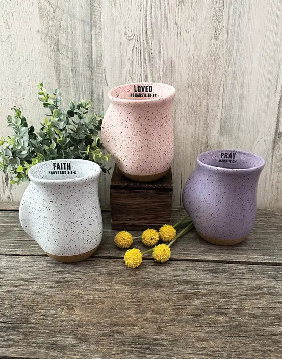 Handwarmer Mug Speckled Stone Pray Dicksons Inc