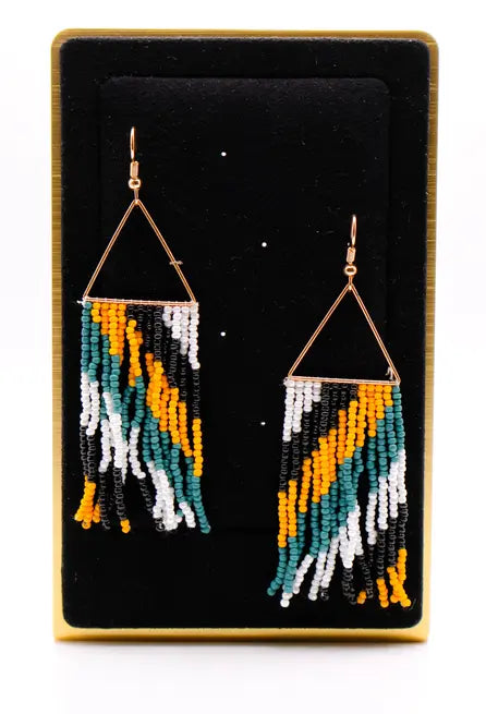 Hanging earrings Maskup Corporation