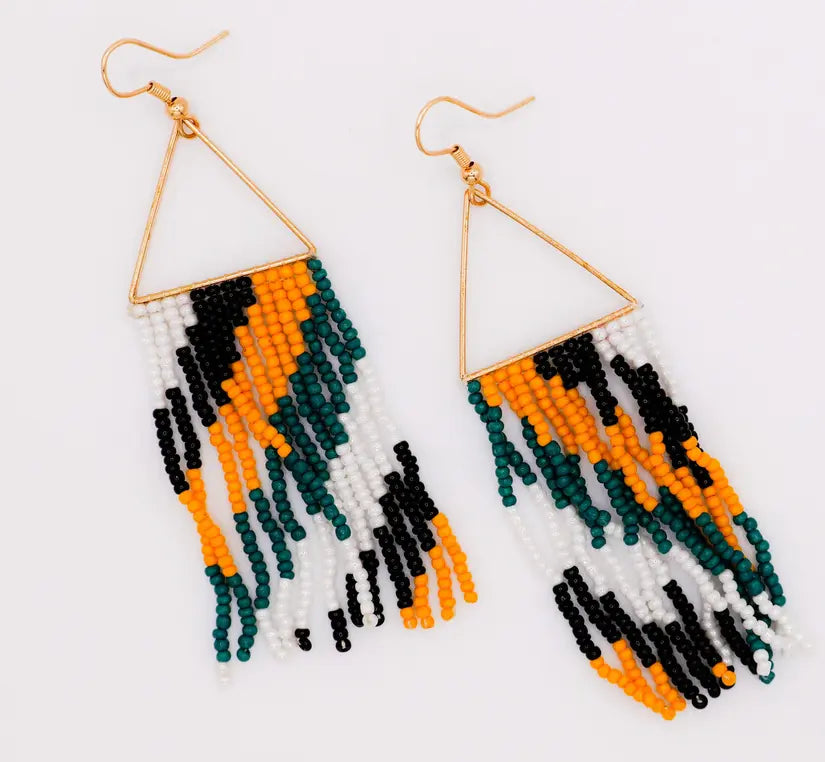 Hanging earrings Maskup Corporation