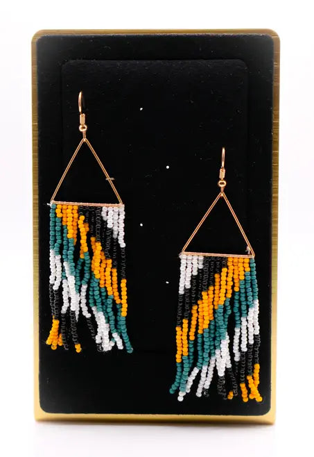 Hanging earrings Maskup Corporation