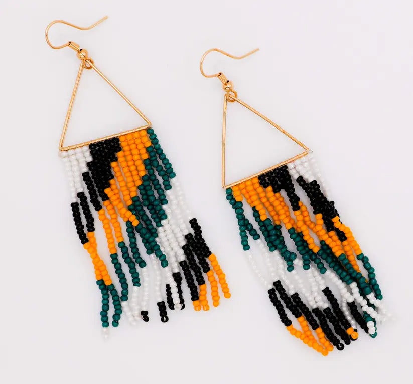 Hanging earrings Maskup Corporation