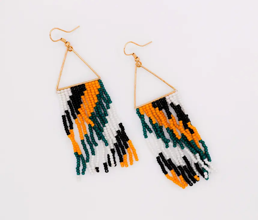 Hanging earrings Maskup Corporation