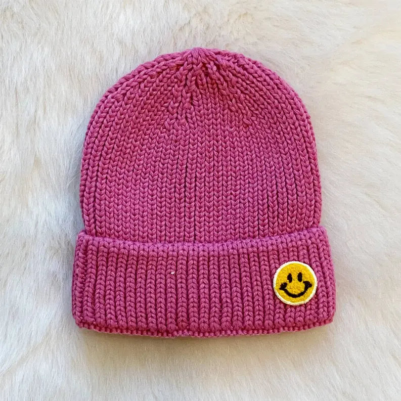 Happy Face Beanie Ellison+Young
