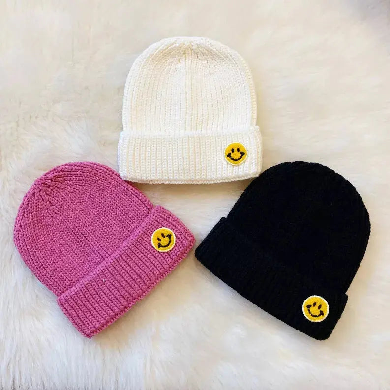 Happy Face Beanie Ellison+Young