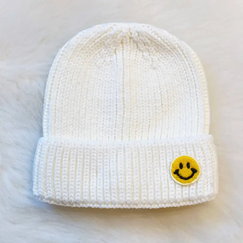 Happy Face Beanie Ellison+Young